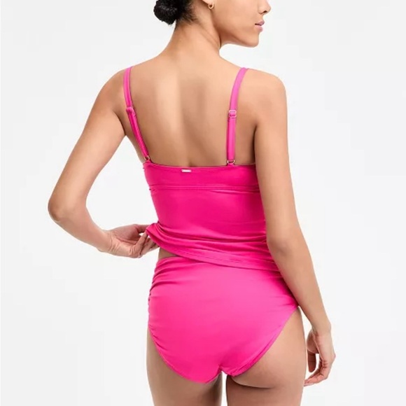 NWT Anne Cole
Women's Ruched Underwire Tankini Top 34DD/36D - Picture 4 of 5